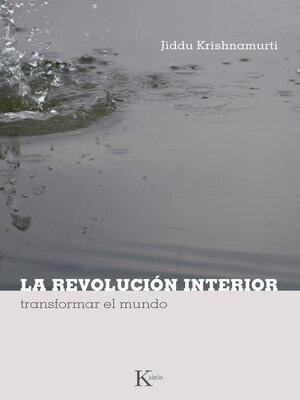 cover image of La revolución interior